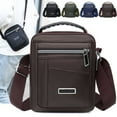 thumbnail image 1 of Bolso de viaje para hombre, Mochila de tela, Gran capacidad, Diseño vertical, Para viaje, Compartimento acolchado, Material Oxford resistente, Para oficina/viaje, Bolso deMessenger, Equipaje, 1 of 8