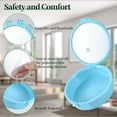 thumbnail image 3 of TIHYWR Retainer Case, Denture & Orthodontic Aligner Case With Mirror & Ventilation, Light Blue, 3 of 7