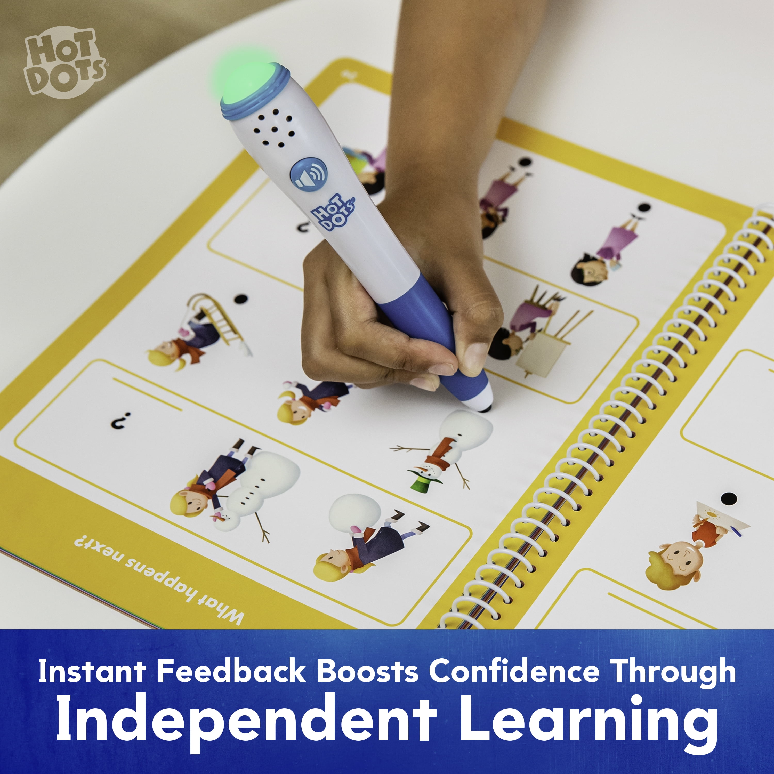 Educational Insights Hot Dots Jr. Let's Master Pre-K Reading Set &  Interactive Pen