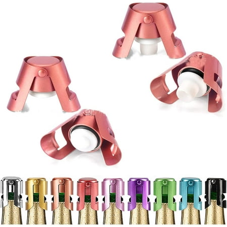 

2 Pieces Champagne Stopper. Long Cap + Short Cap. Stainless Steel Bottle Stopper. Bubble Protector. Stainless Steel