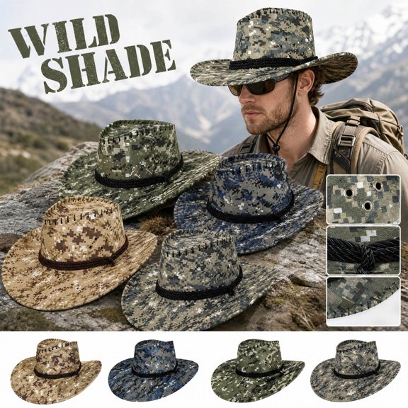 LNZGNM Sun Hat for Men Wide Brim Sun Protection, Breathable and Cool for Beach Days, Gardening, and Summer Outings, Ready for the Spotlight,Light Green(One Size)