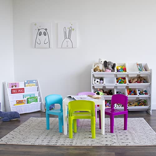 Kids plastic table clearance chairs