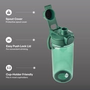 TAL 20oz Tritan Ranger Lock Water Bottle, Green