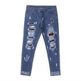 thumbnail image 3 of Men’ s High Waist Ripped Slim Fit Jeans, 3 of 6