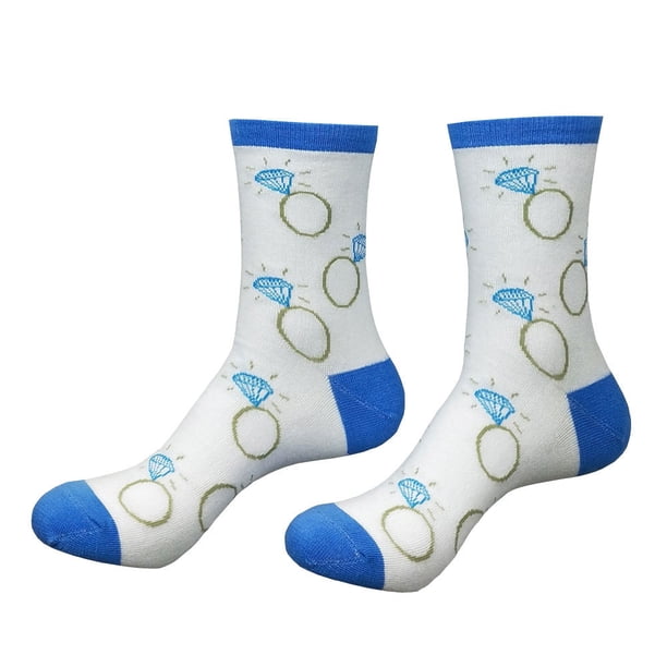 Calcetines de algodón peinado Jacquard para novios, calcetines de algodón de América del Norte y Canadá