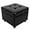 Black, variant on H&B Luxuries Tufted Leather Square Flip Top Storage Ottoman Cube Foot Rest