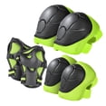 thumbnail image 2 of Rodilleras Protección Ciclismo 6 unids/set soporte de codo de rodilla niños transpirables para deportes al aire libre (verde) Ndcxsfigh Para Estrenar, 2 of 9