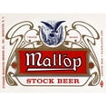thumbnail image 3 of Vintage Booze Labels 24x19 Black Modern Framed Museum Art Print Titled - Maltop Stock Beer, 3 of 5
