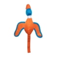 thumbnail image 4 of Chuckit! Flying Duck Sling Fabric Dog Toy, Polyester Fetch Slingshot Toy For Dogs, Flies and Crinkles, Small 14", For Breeds Up To 60 lb, Pack of 1, Orange and Blue, 4 of 6