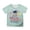 Mint Green, variant on Hiijoy Toddler Girls Graduation Graphic T-Shirt Short Sleeve Crewneck T Shirt, Sizes 3-13