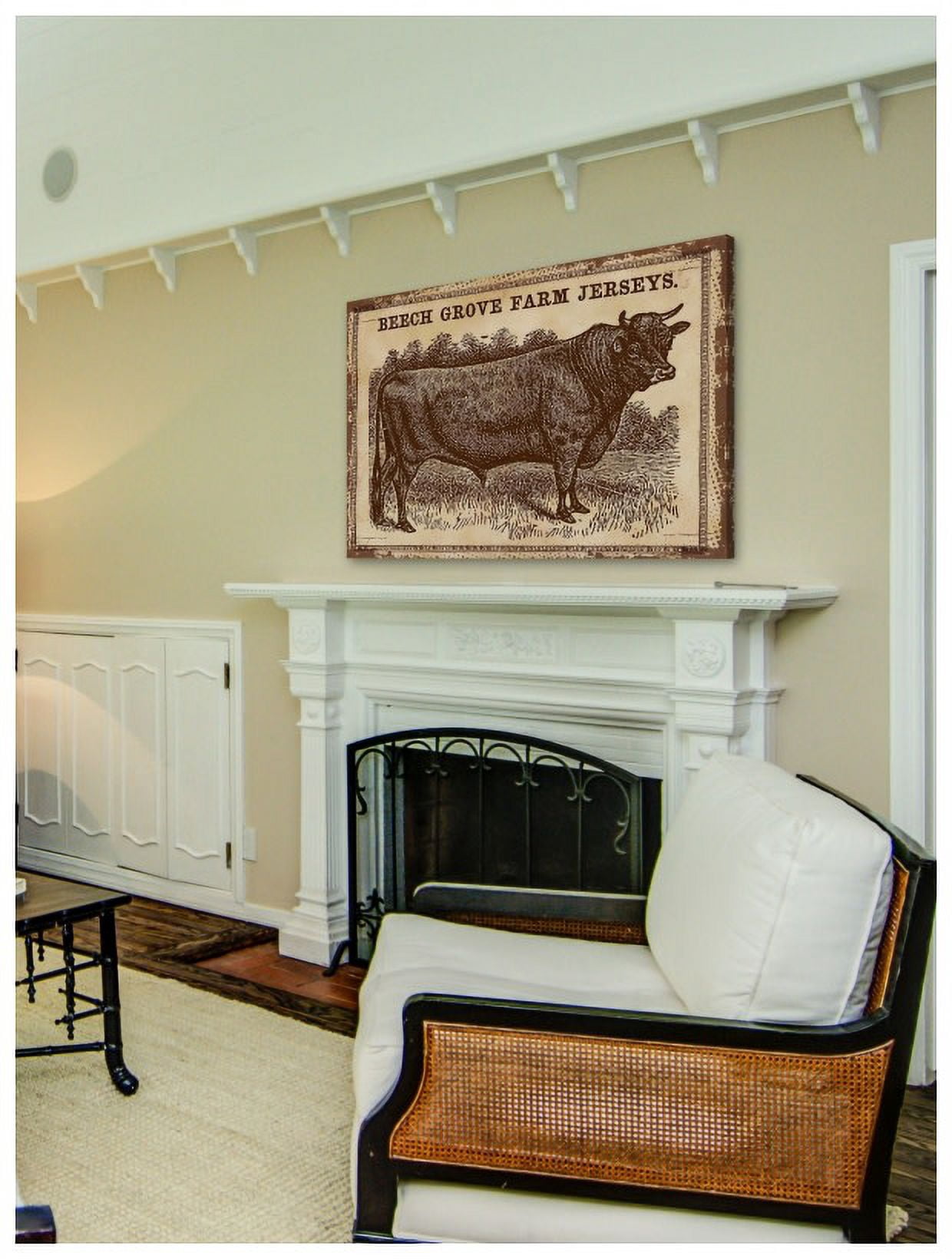 Marmont Hill "Cows Jerseys 2" Painting Print on Canvas