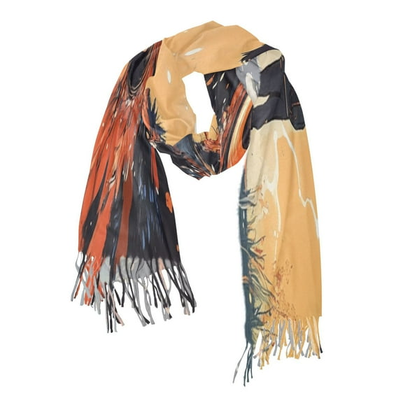 Creative Owl Soft Stylish Scarf 86.6''x30.7'' Lightweight and Warm, Breathable