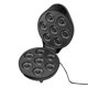 thumbnail image 4 of Máquina para hacer donas para 7 donas Minimáquina para hacer donas de alta potencia para el desayuno, bocadillos, postres Enchufe negro de 110 V para EE. UU., 4 of 10