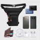 thumbnail image 5 of Wosthever Bolsa de pierna para motocicleta con correas ajustables, impermeable, multifuncional, táctica, para hombres en movimiento. Ropa Deportiva, Zapatos Negro, 5 of 6