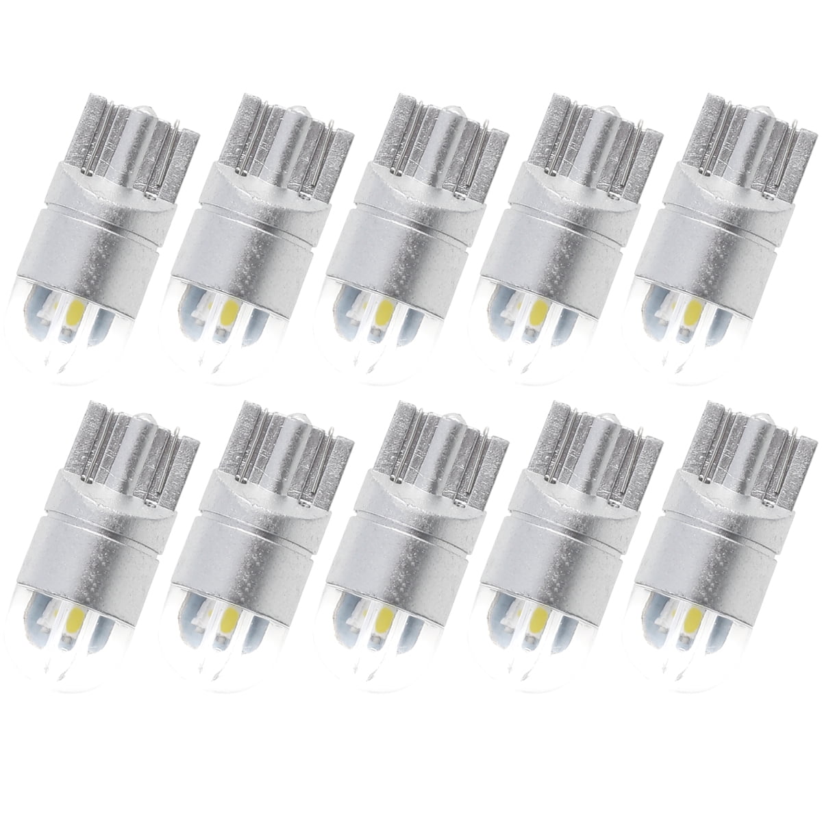 LED 501 T10 W5W Sidelight Interior Number Plate Bulbs x10