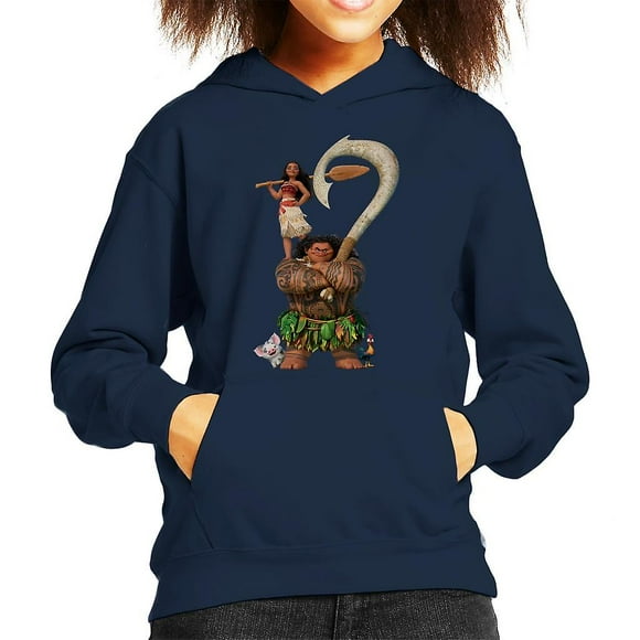 Disney Moana Maui Fish Hook Kid's Hooded Sweatshirt
