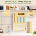 thumbnail image 3 of Amazing Choice Natural Bamboo Stackable Food Storage Container, 3 of 6