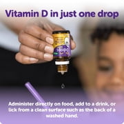 Kids Ddrops Booster Liquid Vitamin D3 Drops, 600 IU Per Drop, 0.09 fl oz
