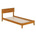 thumbnail image 4 of Richmond Full Solid Wood Low Profile Platform Bed in Light Toffee, 4 of 10