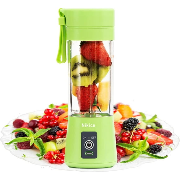 Best Portable Blender,Personal Size Blender Juicer Cup,Smoothies and Shakes Blender,Handheld Fruit Machine,Blender Mixer Home (Blue)