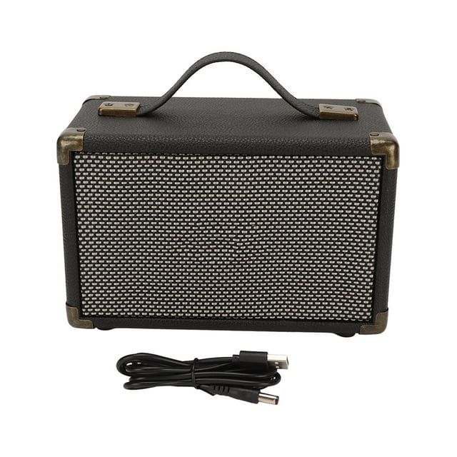 Haut-parleur sans fil, haut-parleurs Bluetooth multifonctions Vintage haut-lourd Bluetooth Vintage Portable Haut-Parleur sans fil Caractéristiques améliorées