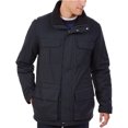 thumbnail image 1 of Nautica - Parka con forro polar para hombre, color negro, grande Nautica Anorak, 1 of 1