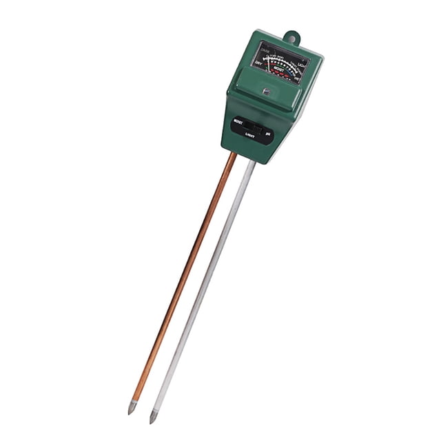 Detector De Suelo Tres En Uno Cabeza Cuadrada Planta Suelo Ph Instrumento De Prueba Luz Ph Higrómetro Serendint TO004919-00