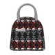 thumbnail image 1 of Balery Skull santa hat Bolsa de Almuerzo para Mujeres, Caja de Almuerzo, Bolsa de Almuerzo Pequeña Impermeable, Tote de Almuerzo Reutilizable con Gran Capacidad, 1 of 6