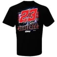 thumbnail image 3 of Men's Checkered Flag Sports  Black Bubba Wallace  Name & Number T-Shirt, 3 of 3