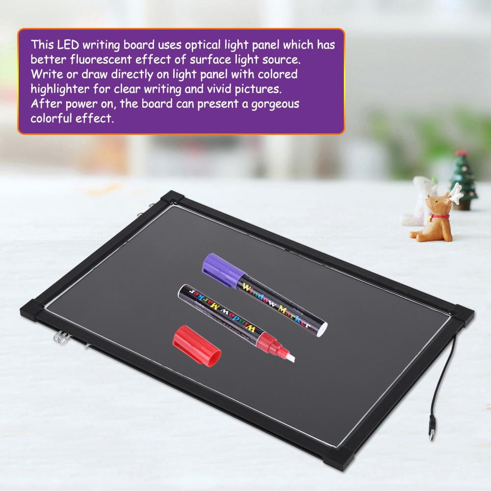 OTVIAP Erasable LED Light Drawing Message Advertizing Sign Writing