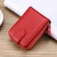 thumbnail image 5 of Minnieouse Minicarteras con tarjetero, bolsa con cremallera, exquisita comodidad, accesorios masculinos, organizador de Clip para regalo, saco Carteras Rojo, 5 of 6