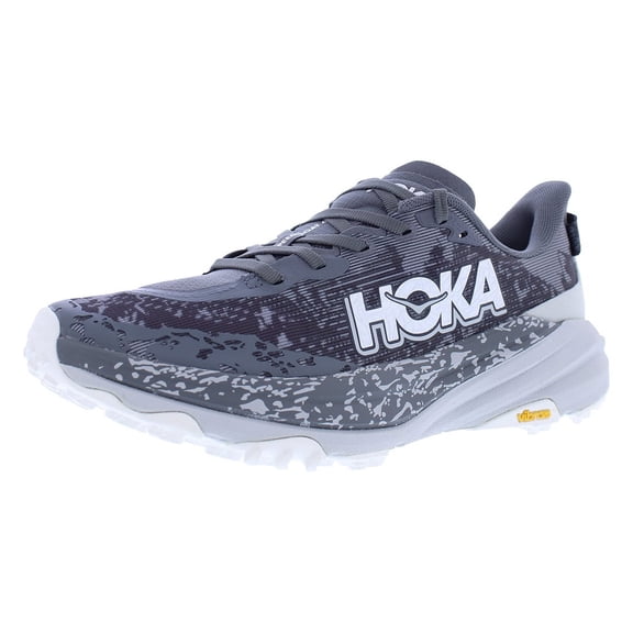 HOKA Speedgoat 6 Womens Shoes Size 8, Color: Outer Orbit/Stardust