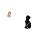 thumbnail image 5 of Figura De Resina De Gato Mazu, Estatua De Madre, Escultura Decorativa Coleccionable, Adorno De Mesa Para Chimenea, Dormitorio, Armario, Entrada, Estantería, Sala De Estar., 5 of 8