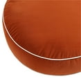 thumbnail image 4 of Home Decor Collection Style House Indoor Round Velvet Floor Cushion, 24" x 24" x 4", 4 of 6