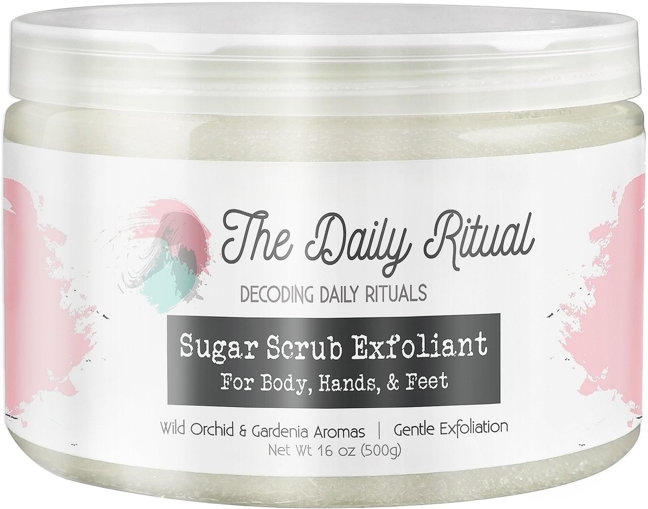 Sugar Scrub Body Scrub Exfoliator 16 oz, A Great Exfoliating Body Scrub
