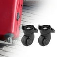 thumbnail image 3 of TISHITA 2 Pcs Roue de Valise Réparation de Valise Poulie de Roue Pièces de Réparation Résistantes à l'Usure, 3 of 7