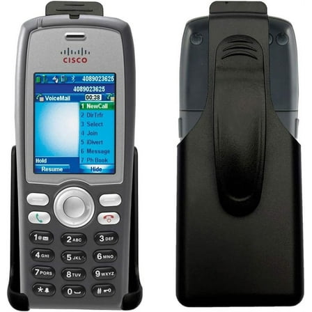 Cbus Wireless Black Holster Case with Belt Clip for Cisco 7925G, 7925G-EX Unified Wireless IP Phone (Black)