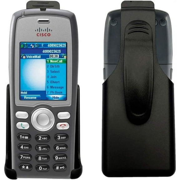 Cbus Wireless Black Case with Belt Clip for Cisco 7925G, 7925G-EX Unified Wireless IP Phone (Black)