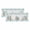 Teal Blue, variant on Summer Coastal Valances for Windows, Nautical Beach Marine Life Beige Striped Light Filtering Kitchen Curtains, Rod Pocket Window Valance Curtains for Living Room Bedroom, 54" W x 18" L, 2 Panels