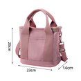 thumbnail image 4 of Crossbody Bag Multi-pockets Adjustable Shoulder Strap High Capacity Zipper Closure Dirt-proof Store Items Square Multifunctional Hand Bag Casual Supply, 4 of 11