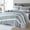 Gray(Grey)/White, variant on Bedduvit Quilt Bedspread for Queen Bed, 100% Cotton Gold Yellow Gray Floral Striped Reversible Quilts, Lightweight Farmhouse Summer Fall Printed Queen Quilt Comforter Set, 3-Piece 98"x90"