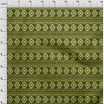 thumbnail image 2 of oneOone Viscose Jersey Fabric Argyle Flame Stitch Print Sewing Fabric BTY 60 Inch Wide, 2 of 4