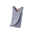 thumbnail image 1 of Sonducket Ropa térmica gruesa de cuello para mujer, ropa térmica ajustada para estudiantes y niñas, camisa cálida de estilo informal, chaleco Ropa interior Azul Sonducket AP013584-04, 1 of 6