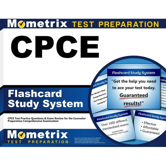 Cpce Flashcard Study System : Cpce Test Practice Questions and Exam Review for the Counselor Preparation Comprehensive Examination
