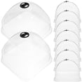 thumbnail image 2 of 10Pcs Transparent Humidity Dome Plant Protective Cover Garden Dome Cloche Set, 2 of 9
