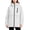 White, variant on Tsivenald Women's Solid Color Hooded Long Sleeved Windproof Outdoor Sports Hiking Zipper Jacket With Pockets, Black S-3XL