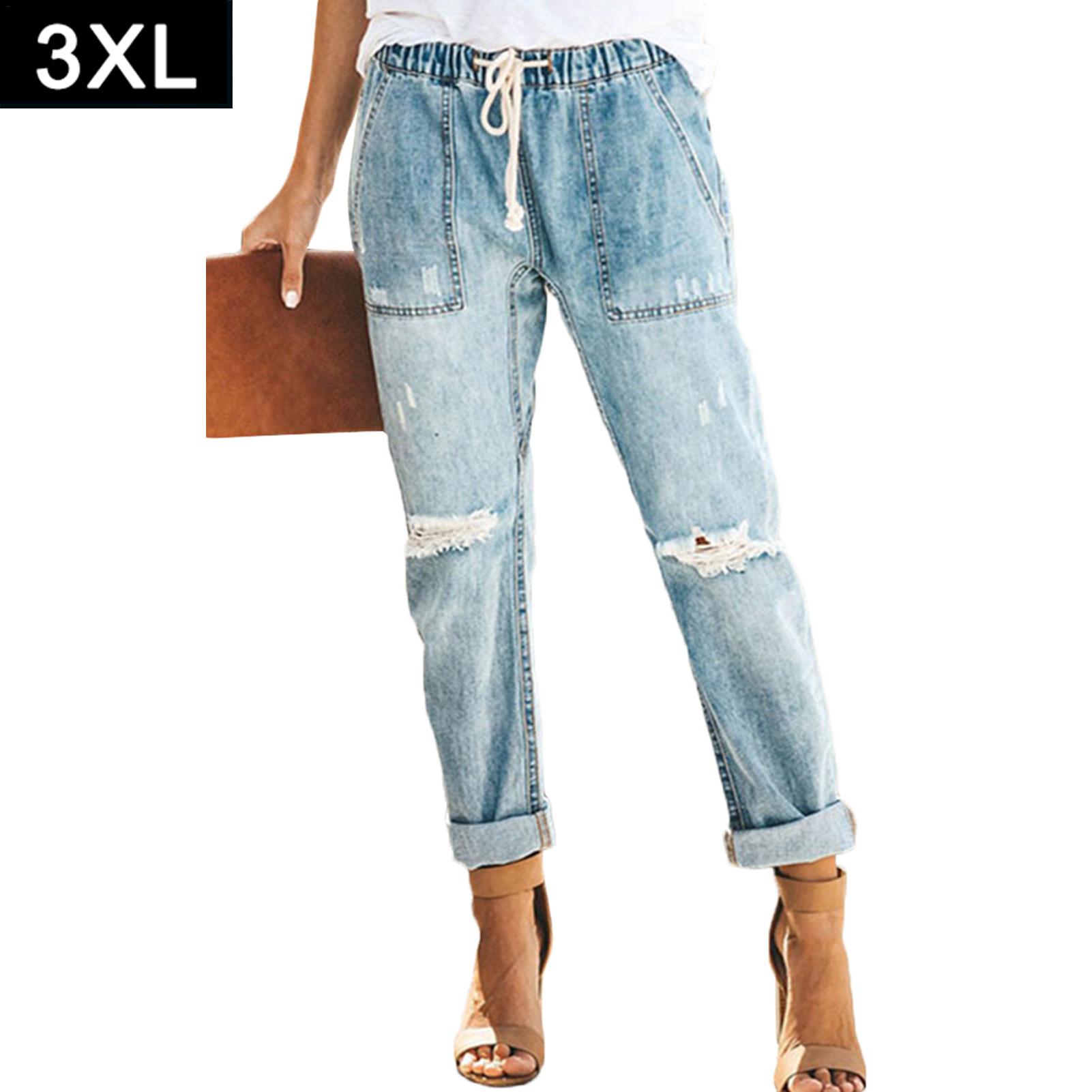 distressed jeans stretch