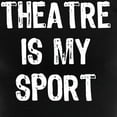 thumbnail image 3 of CafePress - Theatre Is My Sport - Women's Dark Pajamas, 3 of 4