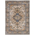 thumbnail image 1 of Julian 3' x 5' Washable Accent Rug, Ivory and Gold, 1 of 7