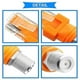 thumbnail image 4 of Conector convertidor de RF a RJ45 - Acoplador coaxial cilíndrico, 4+4 piezas, 4 of 5